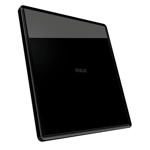 ANT1750Z - RCA Amplified Indoor Flat HDTV Antenna - Multi-Directional