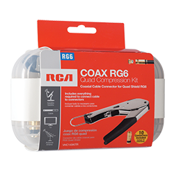 VHC145KITR - RG6 Quad Compression Kit